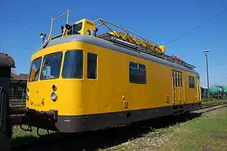 Turmtriebwagen 701 im Bayerischen Eisenbahnmuseum Nördlingen