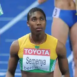 Weltmeisterin Caster Semenya