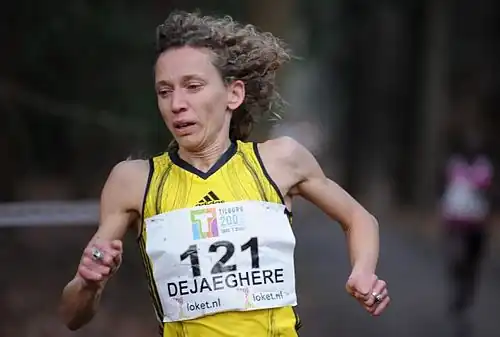 Die fünftplatzierte Veerle Dejaeghere