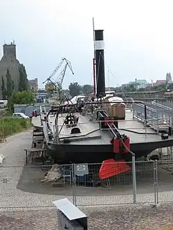 Während der Res­tau­rie­rung