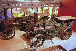 Die Pfluglokomobilen „Thüringen“ I und II im Emsland Moormuseum