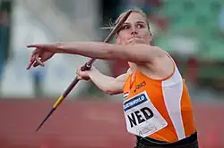 Bregje Crolla erreichte mit 55,82 m nicht das Finale