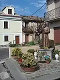 Statue von Padre Pio in Borgia