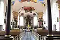 Innenansicht der Kirche von Gommiswald