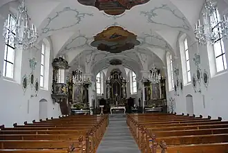 Innenansicht der Kirche
