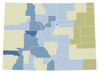 Colorado Amendment 64 nach County