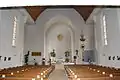 Innenansicht der katholischen Kirche