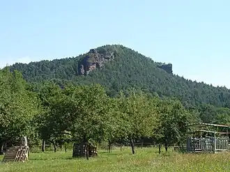 Kleiner Rauhberg – Blick von Hauenstein