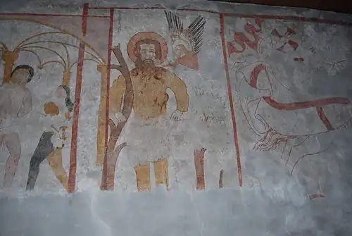 Fresken in der Kapelle