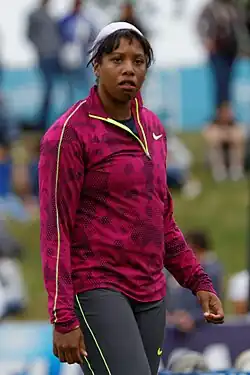 Gia Lewis-Smallwood belegte Rang fünf