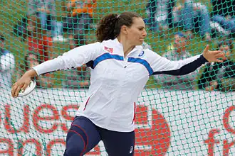 Mélina Robert-Michon erreichte Platz elf