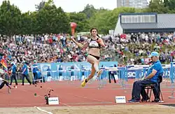 Alina Rotaru kam auf den siebten Platz