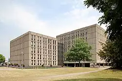 Unterkunftsgebäude der Hauptfeldwebel-Lagenstein-Kaserne in Hannover, 2015