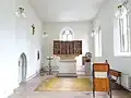 Blick zum Altarraum