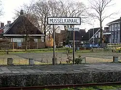 Bahnhof Musselkanaal von der "Stichting Stadskanaal Rail" (S·T·A·R) (2015)