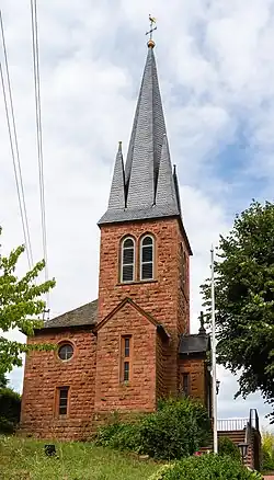 Protestantische Pfarrkirche in Dernbach