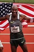 Bernard Lagat siegte im 5000-Meter-Lauf