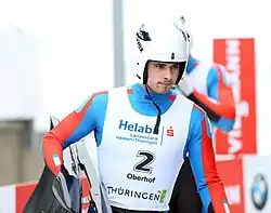 Antonín Brož 2017 in Oberhof