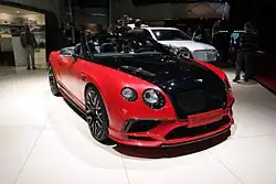 Bentley Continental GTC Supersports (2017–2018)