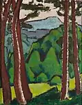 Waldlandschaft, 1935/36 (© Museum Kunst der Verlorenen Generation, Salzburg)