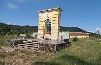 Gedenkstätte für Dom Aleixo in der Stadt Ainaro