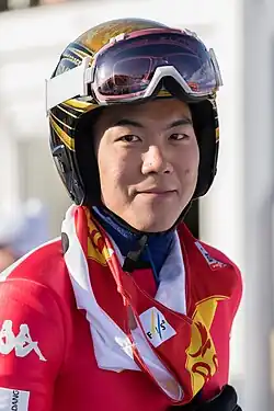 Park Je-un beim Weltcup 2018 in Seefeld