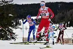 Dahria Beatty (Nr. 59) in Seefeld 2018