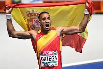 Bronzemedaillengewinner Orlando Ortega