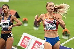 Bronzemedaillengewinnerin Lisanne de Witte