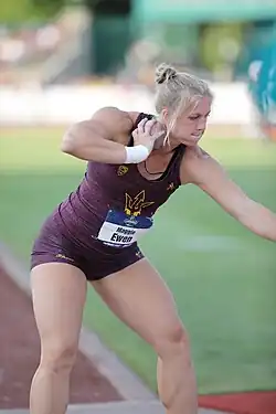 Die neuntplatzierte Magdalyn Ewen