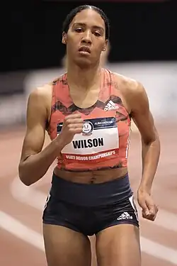 Bronzemedaillengewinnerin Ajee Wilson