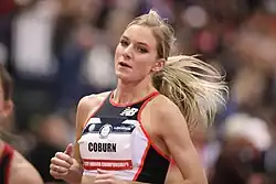 Emma Coburn – 2017 Weltmeisterin, 2019 Vizeweltmeisterin und 2016 Olympiadritte – wurde diesmal Achte