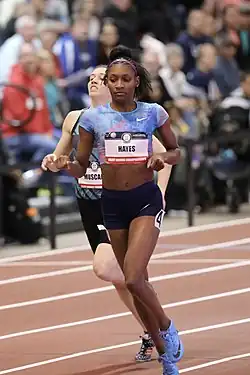 Quanera Hayes im Jahr 2018