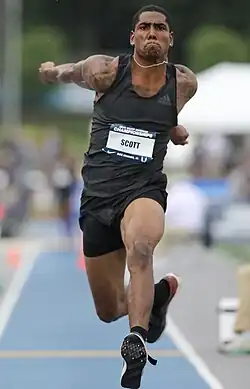 Donald Scott kam auf den sechsten Platz