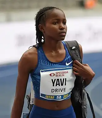 Winfred Mutile Yavi bei ISTAF 2019