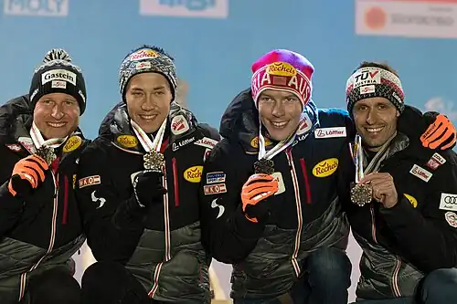 Bronze gab es für Österreich