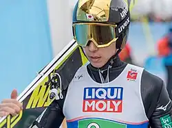 Nagai bei der WM 2019 in Seefeld