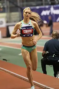 Die achtplatzierte Emma Coburn