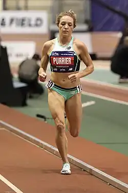 Die elftplatzierte Elinor Purrier