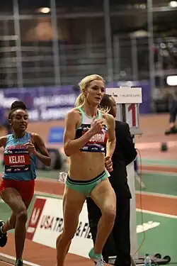 Emma Coburn kam auf den achten Platz