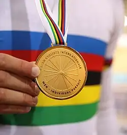 Goldmedaille in der Einerverfolgung