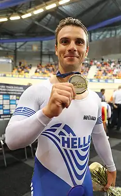 Christos Volikakis – EM-Silber im Scratch (2019)