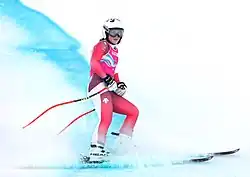 Delia Durrer bei den Jugend-Winterspielen 2020