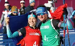 Jeanne Richard und Mathieu Garcia