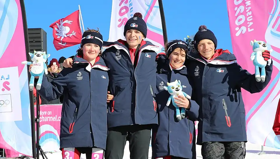 Frankreich: Berger, Damevin, Ravinel, Ducouret