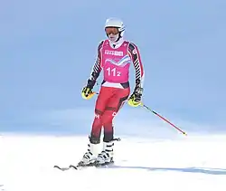 Louis Latulippe beim Mixed-Parallelslalom