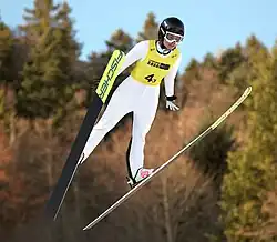 Anna Jäkle beim Nordic-Mixed-Team-Wettbewerb