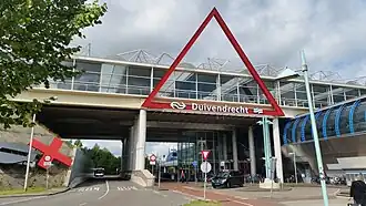 Die Ostseite des Bahnhofes (2020)