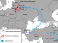 Gezielter Transport von Flüchtlingen aus Vorderasien an die Ostgrenzen von Lettland, Litauen und Polen durch Belarus 2021/2022
