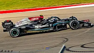 Der F1 W12 beim US-GP im letzten Saisondrittel in den Händen von Valtteri Bottas